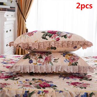 150*200 cm Sprei Queen Bed Rok Verdikte Laken Eenpersoonsbed Stof Ruches Bloem Patroon bed cover lakens 3