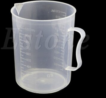150/250/500/1000/2000Ml Plastic Maatbeker Kruik Giet Uitloop Oppervlak Keuken 1Pc 4X7E