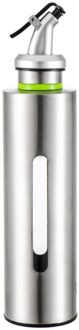 150/250 ML Keuken Olie Fles Roestvrij Staal lekvrije Sojasaus Azijn Cruet Opslag Dispenser Jus Boten 250ML
