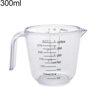 150/300/600Ml Handvat Water Melk Ei Schaal Maatbeker Mok Meting Tool Pink300ml