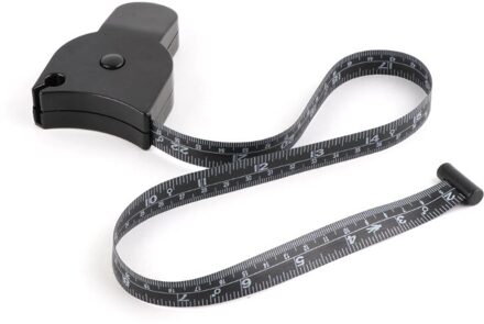 150 cm/60 inch Fitness Schuifmaat Body Taille Borst Armen Benen Meten Meetlint
