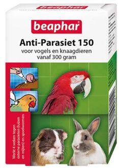 150 Konijn en Knaagdier - Anti-parasiet - 4 stuks