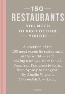 150 restaurants you need to visit before you die