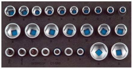 1500 CT1-19 IS 2308924 Steeksleutels 26-delig