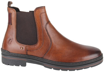 15001-3 heren enkellaarzen sportief - maat 41 Bruin