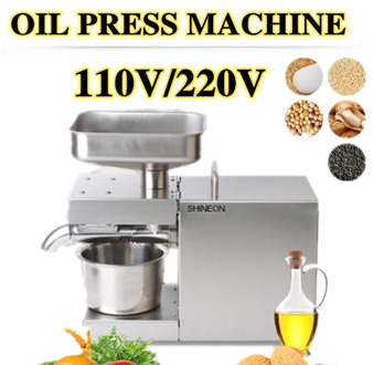 1500W 110V/220V automatic cold press oil machine, oil cold press machine, sunflower seeds oil extractor, olive oil press extract