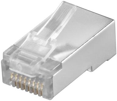15016 RJ45 Transparant kabel-connector