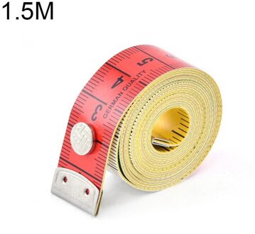 150Cm/60 "Body Meten Ruler Sewing Tailor Meetlint Mini Zachte Platte Heerser Centimeter Meter Naaien Meten tape kleurrijk 2