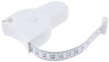 150Cm/60 Inch Intrekbare Heerser Fitness Nauwkeurige Fitness Schuifmaat Body Taille Borst Armen Benen Meetlint