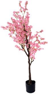 150cm Kunstbloesem Roze Deluxe