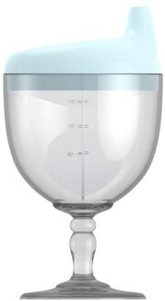 150Ml Baby Beker Water Fles Pp Materiaal Baby Melk Cups Met Eendenbek Mond Kids Training Drinkbeker Kinderen Voeden Blauw