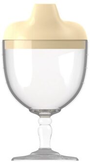 150Ml Baby Beker Water Fles Pp Materiaal Baby Melk Cups Met Eendenbek Mond Kids Training Drinkbeker Kinderen Voeden geel