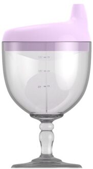 150Ml Baby Beker Water Fles Pp Materiaal Baby Melk Cups Met Eendenbek Mond Kids Training Drinkbeker Kinderen Voeden Paars