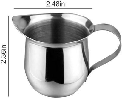 150Ml Rvs Latte Art Pitcher Melk Opschuimen Jug Espresso Koffie Mok Barista Craft Cappuccino Kopjes Pot Melk Koffie cup