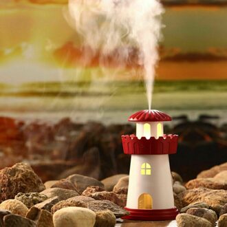 150ml USB Elektrische Aroma air diffuser hout Ultrasone luchtbevochtiger Essentiële olie Aromatherapie cool mist maker voor thuis Rood