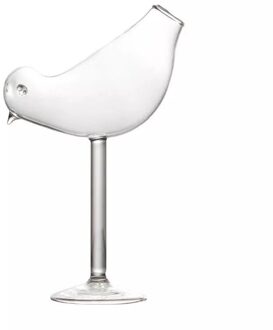 150Ml Vogel Vorm Cocktail Goblet Glas Persoonlijkheid Moleculaire Gerookte Modellering Glas Fantasy Wijn Goblet Wholesalse