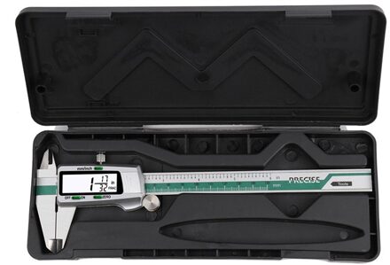 150Mm/6Inch Precisie Elektronische Digitale Lcd Schuifmaat Tool Ruler Meetinstrumenten Gauge Roestvrij Staal