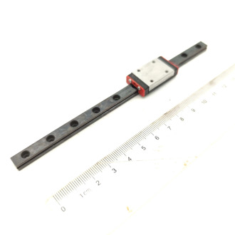 150mm Length Black Oxide Linear Rails MGN7H with Long body Carriages 440C SS