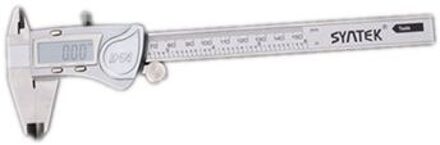 150mm Rvs Elektronische Digitale Schuifmaat 6 "IP54 Waterdichte Industriële Schuifmaat Meten Heerser 0.01mm Met Doos