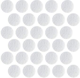 150Pcs Microdermabrasie Katoen Filters Vervanging 10Mm Voor Gezichtsverzorging & Mee-eter Verwijderen Facial Vacuüm Filters Accessoires 150 stk