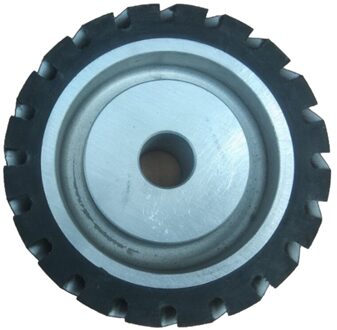 150X50Mm Diagonaal Rubber Contact Wiel Riem Machine Slijpschijf Zand