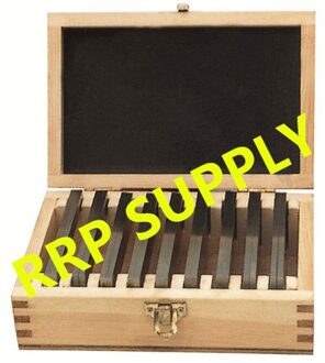 150x8.5mm 9pairs precisie parallel set, Parallelliteit: 0.005mm, parallel blok set