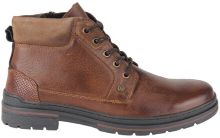 1520001-300 heren veterboots sportief - maat 40 Bruin