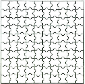 153 Mm Puzzel Stansmessen Scrapbooking Card Craft Sterft Diy Embossing Metalen Stencil Decoratieve Sterft Cutter