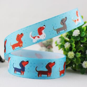1532824 ,7/8 ''22Mm Cartoon Serie Gedrukt Grosgrain Lint, Diy Handgemaakte Materialen, Hoofddeksels Accessoires, huwelijkscadeau Wrap