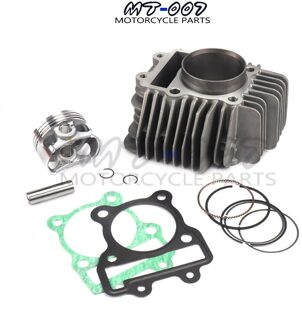 155z Motor Cilinder Met 60Mm Zuiger Kit Koppakking Voor Zongshen Kayo 150 155 160cc Dirt Pit Bikes