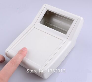 156*114*79mm een stuks ABS elektronische plastic doos handheld behuizing aansluitdoos distributie DIY case witte kleur