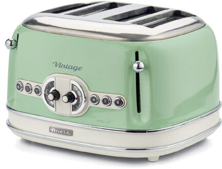 156 Retro Broodrooster 4 Sneden Blauw