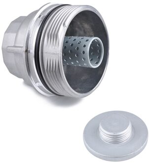 15620-31060 Olie Filter Behuizing Cap Vergadering + 15643-31050 Plug Voor Toyota Lexus Sienna RAV4 Venza Camry