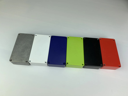 1590B Effects Aluminum Stomp Box Pedal Enclosure for Guitar Instruments 112*61*32mm Size