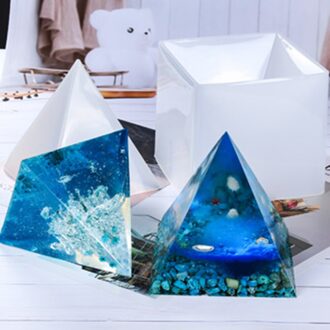 15Cm Piramide Grote Hars Mallen Voor Diy Sieraden Maken Hars Orgone Piramide, Orgonite Sieraden, siliconen Mallen Maken Gereedschap