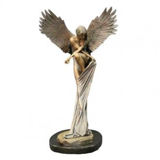 15Cm Standbeeld Model Multi-Gebruik Handgemaakte Hars Woonkamer Uitstekende Afwerking Angel Standbeeld Display Voor Slaapkamer Home Decor