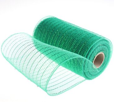 15Cm X 10yd Decor Mesh Rolls Accessoire Beschikbaar Decoratie Manden groen