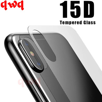 15D Front And Back Tempered Glass For iPhone 11 Pro X Xs Max Screen Protector Back Glass For iPhone Xs Max XR X Protective Film