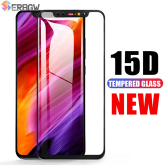 15D Full Cover Protective Glass For Xiaomi Mi 8 9 SE Mi8 Pro Mi9 A1 A2 Lite Pocophone F1 Max 3 2 Tempered Screen Protector Film