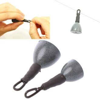 15g 30g Karper Vissen Terug Lead Clip Sinkers Gewichten Vissen Accessoires Gereedschap L15
