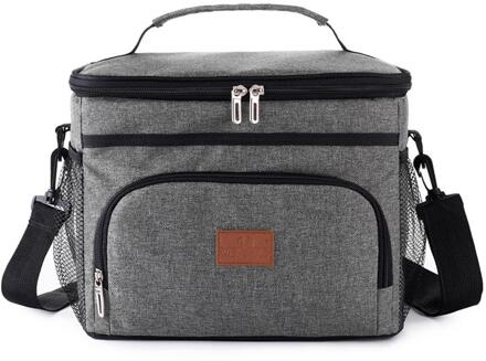 15L Grote Capaciteit Picknick Tas 2-Tier Opvouwbare Koelbox Met Grote Capaciteit Geïsoleerde Lunch Tas Voor Voedsel Transport 01