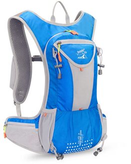 15L Outdoor fietsen Running Water Hydratatie rugzak fiets bag Rugzakken Wandelen Lichtgewicht Sport Bag 2L WATERZAK blauwe kleur