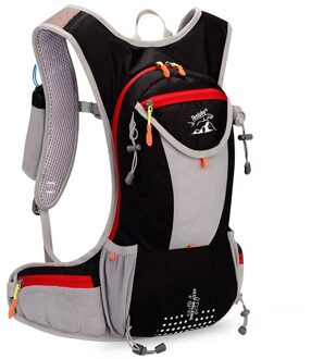 15L Outdoor fietsen Running Water Hydratatie rugzak fiets bag Rugzakken Wandelen Lichtgewicht Sport Bag 2L WATERZAK zwarte kleur