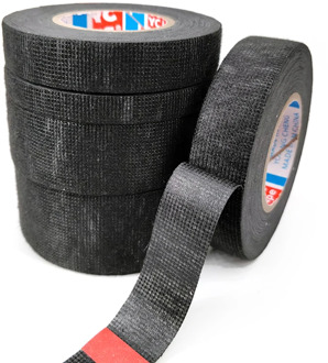 15M Heat-resistant Wiring Harness Tape Looms Wiring Harness Cloth Fabric Tape Adhesive Cable Velvet Tape For Vehicle Car Auto