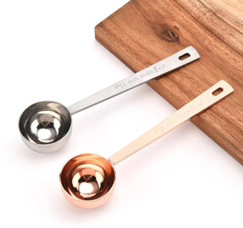 15ml/30ml Long Handle Stainless Steel Milk Coffee Powder Scoop Measuring Spoon