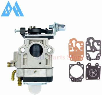 15Mm 2-Takt Carburateur Carb Reparatie Kit Voor Heggenschaar 43cc 47cc 49cc Strimmer Cutter Chainsaw Mini Choppers crossmotoren Atv reeks C
