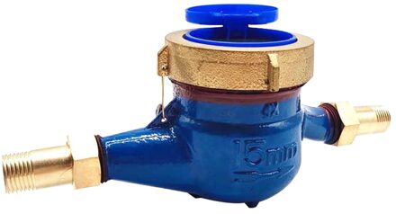 15Mm Flow Meten Digitale Display Gereedschap Teller Roterende Vleugel Tape Tuin Koperen Hoge Gevoeligheid Waterdichte Thuis Koud Water Meter