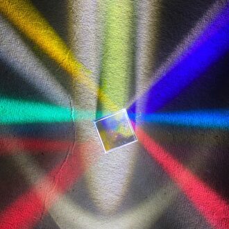 15Mm Stained Glass Cube Prism Cross Dichroic Spiegel Combiner Splitter Decor Transparant Module Optische Glas Klasse Speelgoed