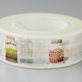 15Mm X 10M Hart Fles Decoratieve Tape (1 Stuk)