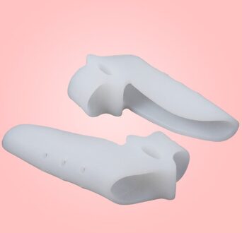 15Pairs Eerste En Tweede Teen Separator Met Een Kant Pad Siliconen Tenen Separator Bunion Pad Overlappende Tenen Corrector Teen spacer